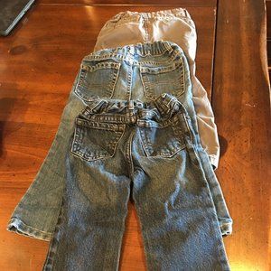 Lot of 2t Toddler Boys Jeans & Shirts